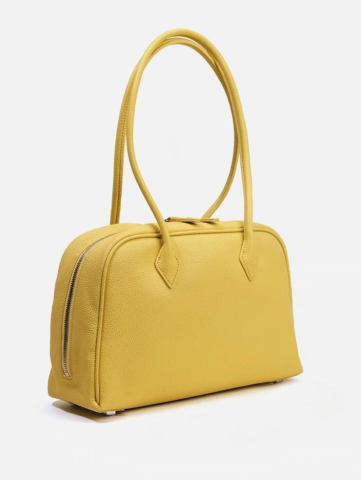 Full Grain Leather Bag | Big World 2#