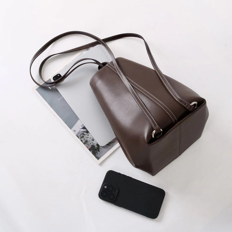 Refined split cowhide leather | Adaptive Bag