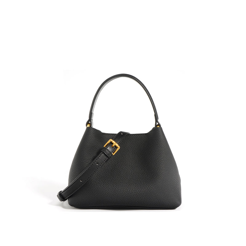 Full-Grain Leather bag | Red tea