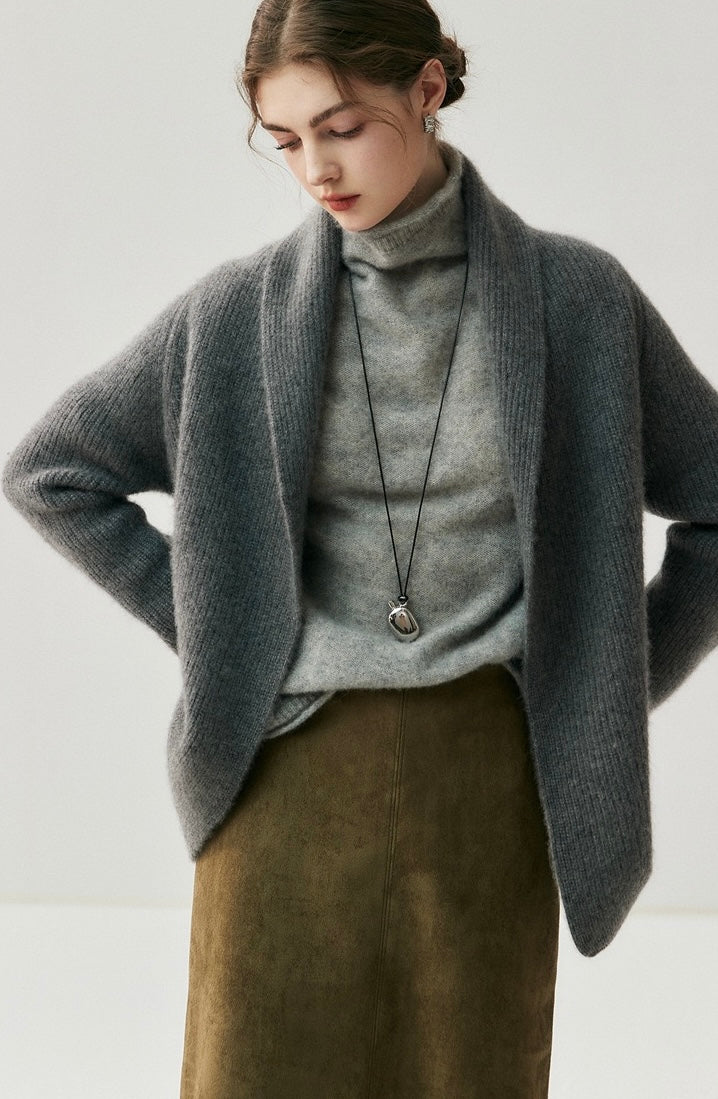 Cashmere sweater | Lumé Robe Coat