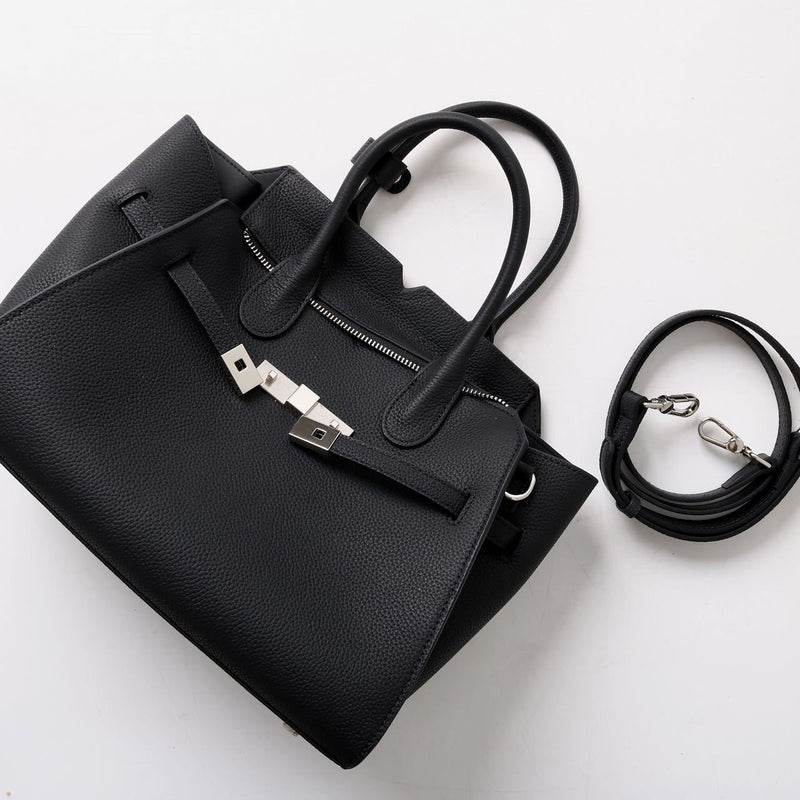 Full-Grain Leather Bag | Pure tea