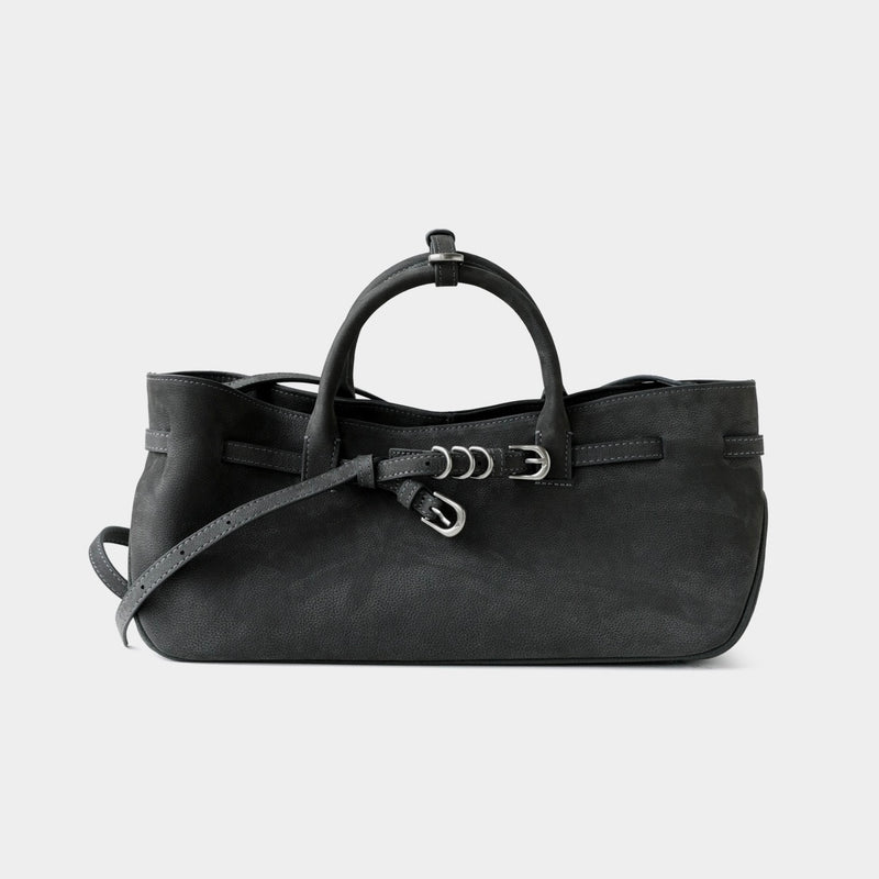 Full-grain leather | Suede Bag | Lynx