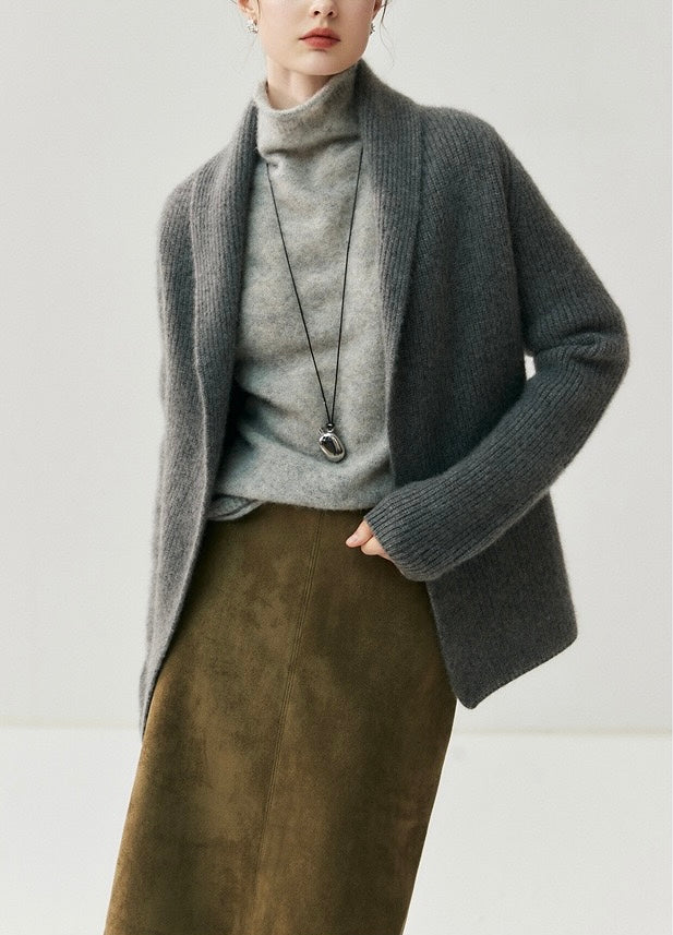 Cashmere sweater | Lumé Robe Coat