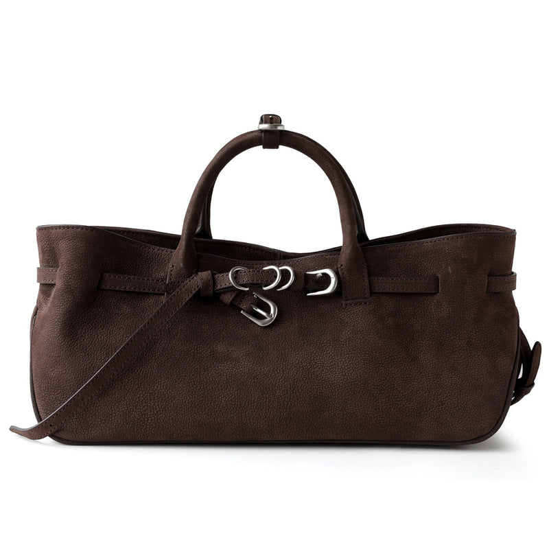Full-grain leather | Suede Bag | Lynx
