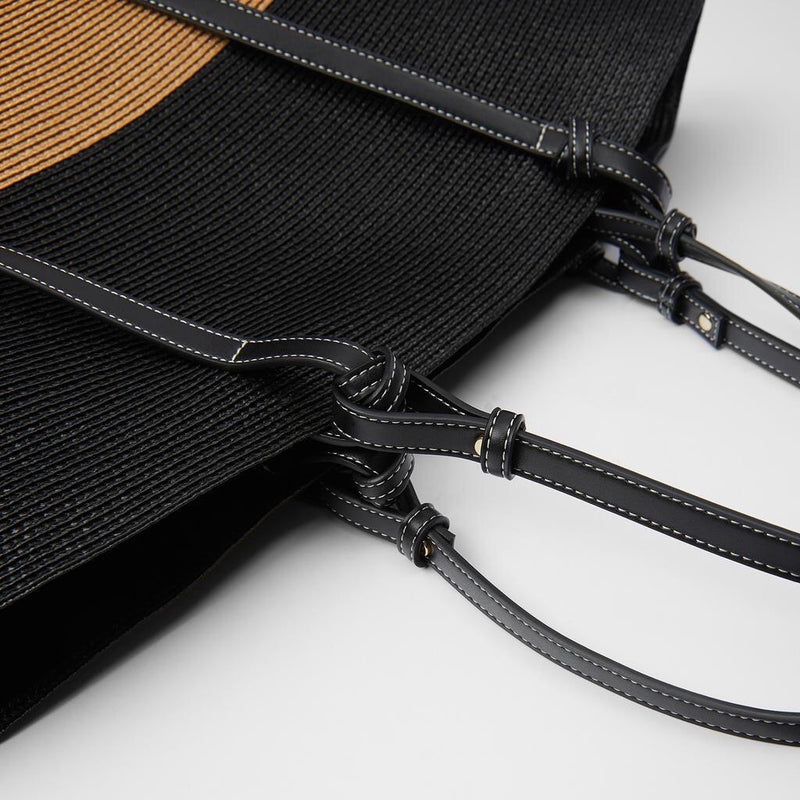 Straw bag