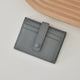 Genuine leather card pocket | rainbow