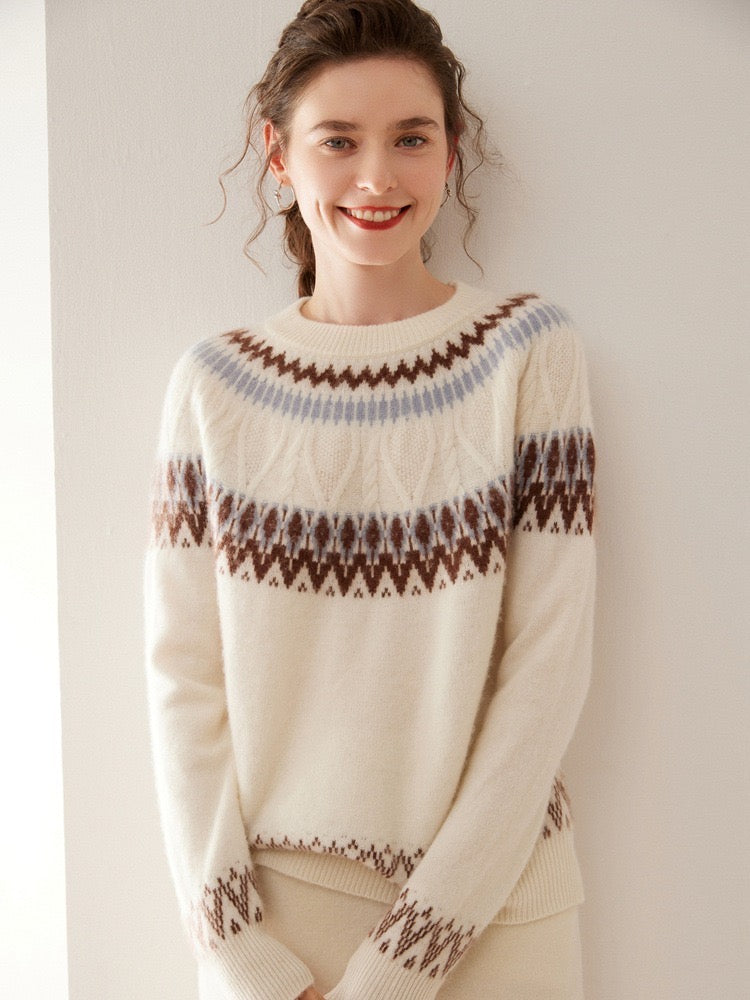 Cashmere sweater | Snow