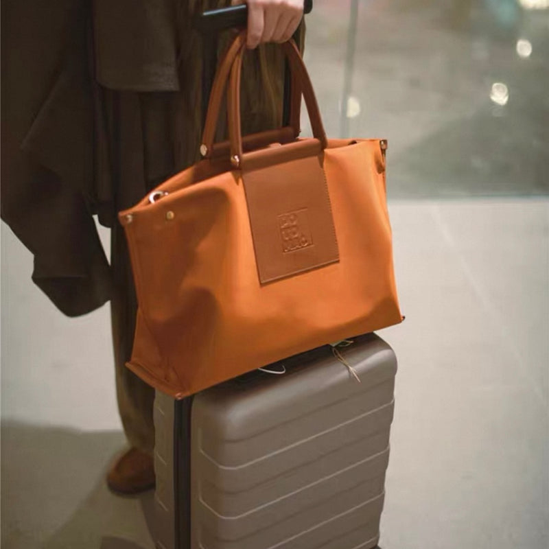 Oxford fabric and Composite leather Bag