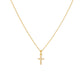 925 sterling silver necklace | 18K gold plated | Faith