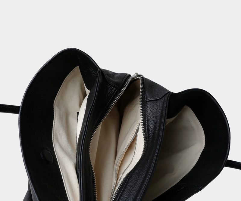 Full-Grain Leather Bag |  Monarch Tote