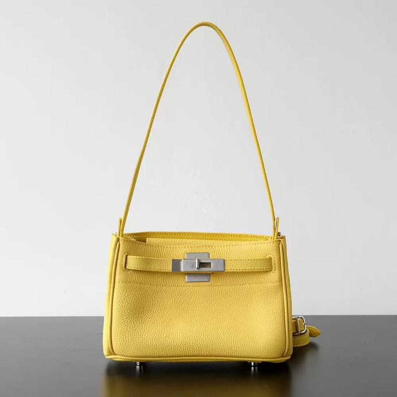 Cowhide leather bag | Tea