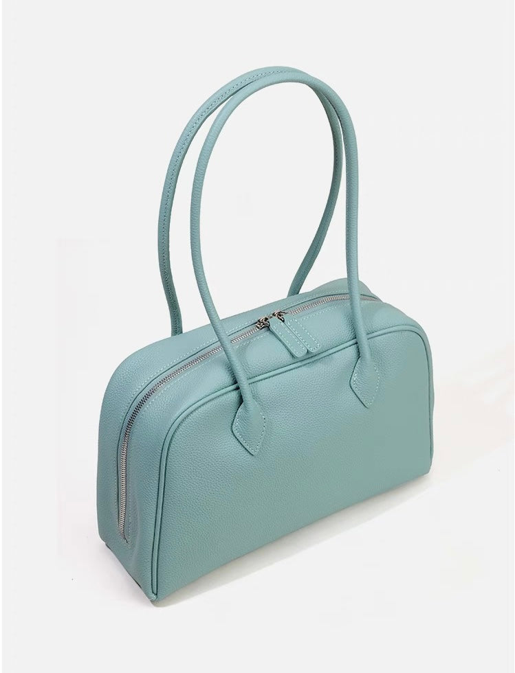 Full Grain Leather Bag | Big World 2#