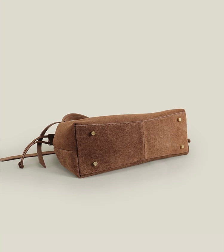 Full-grain leather | Terra Suede Bag
