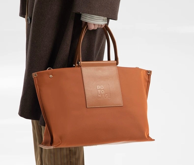 Oxford fabric and Composite leather Bag
