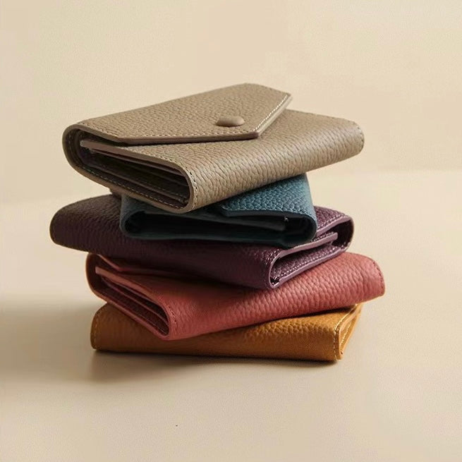 Genuine leather wallet | Golden life