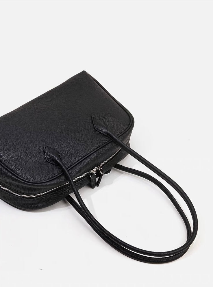 Full Grain Leather Bag | Big World 2#