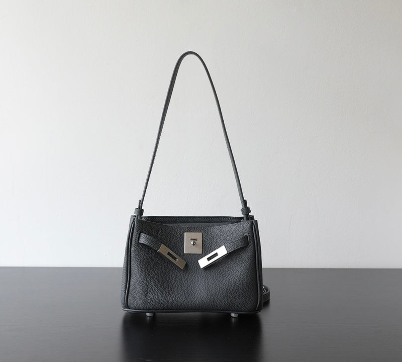Cowhide leather bag | Tea