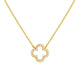 925 sterling silver necklace | 18K gold plated | Lucky life