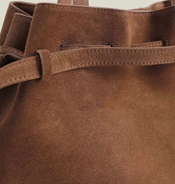 Designer Series | Full-grain leather | Terra Suede Bag