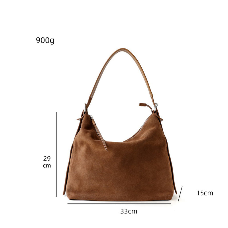 Nubuck leather bag | Velin