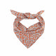 Twill silk scarf | Orange