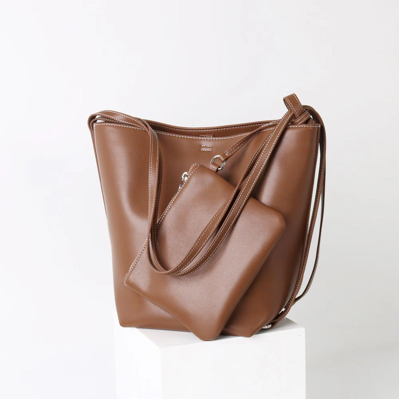 Refined split cowhide leather | Adaptive Bag