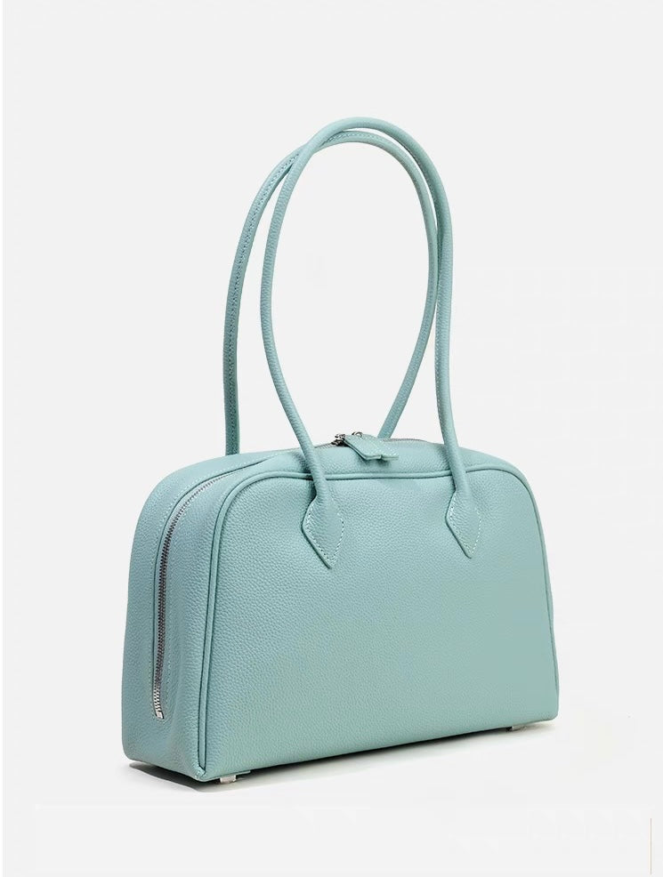 Full Grain Leather Bag | Big World 2#