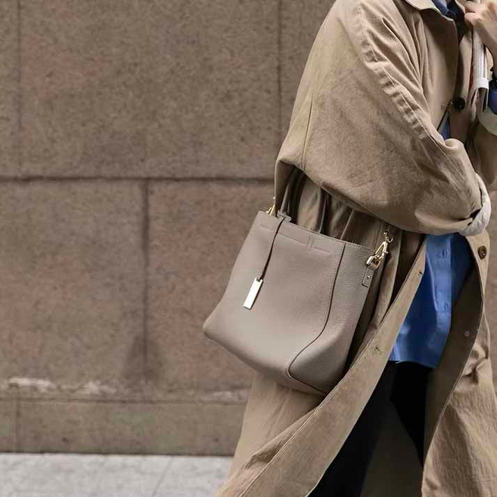Full-Grain Leather bag | Impression