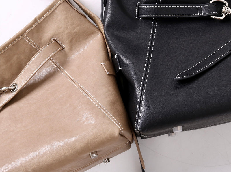 Top-Grain Leather Bag | Hobo 3#