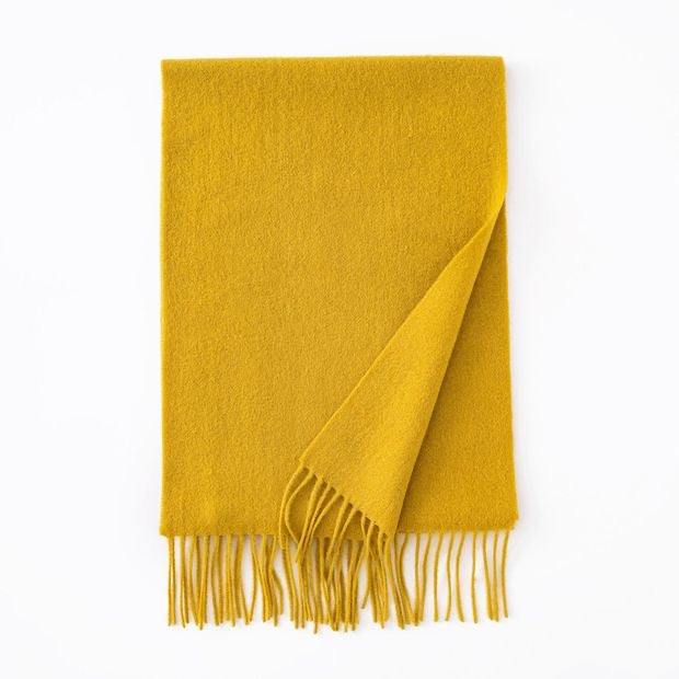 Wool scarf|Morandi palette
