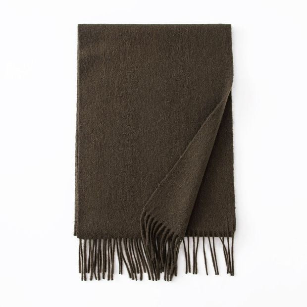 Wool scarf|Morandi palette