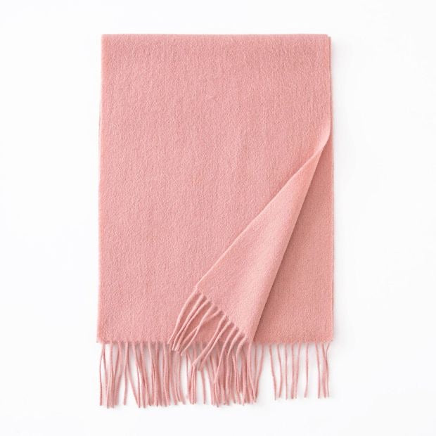 Wool scarf|Morandi palette