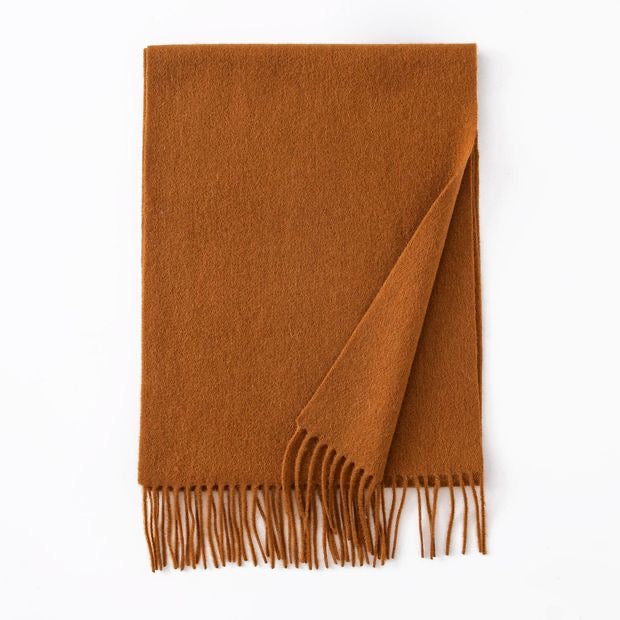 Wool scarf|Morandi palette