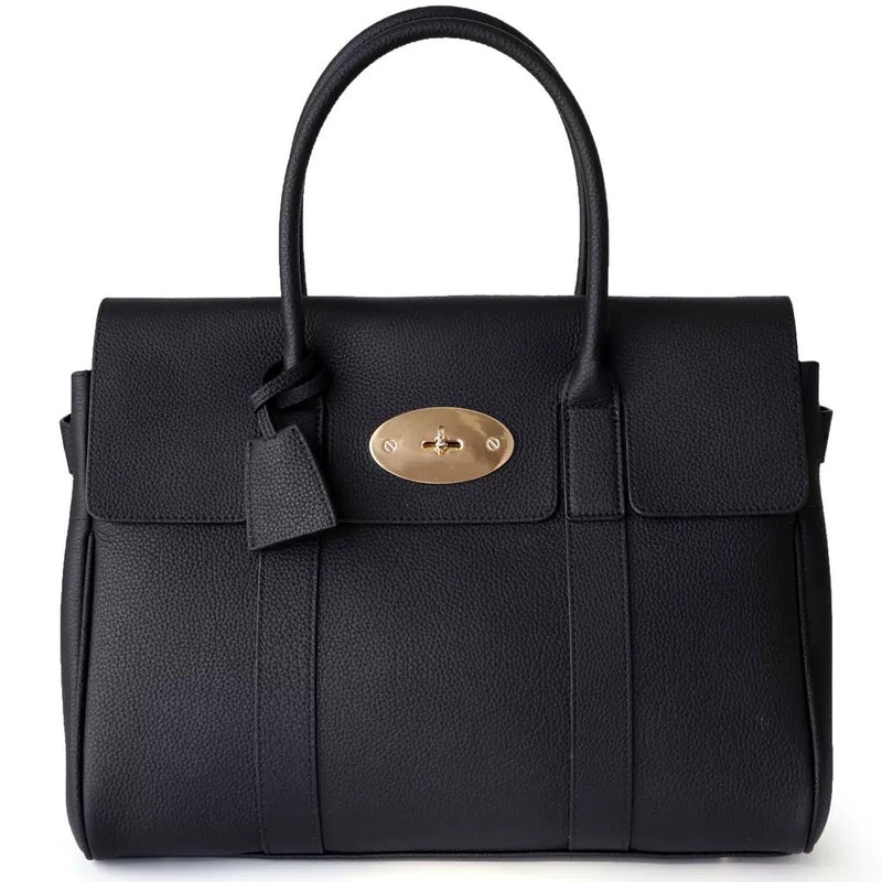 Full-grain leather bag|Briefcase 4#