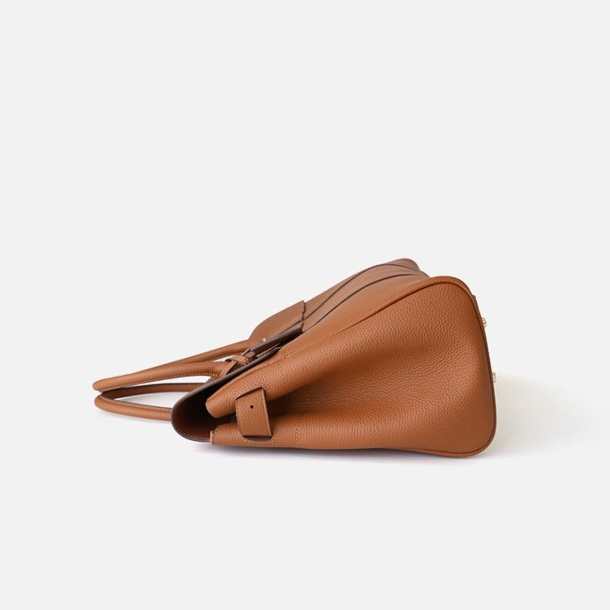 Full-grain leather bag|Briefcase 4#