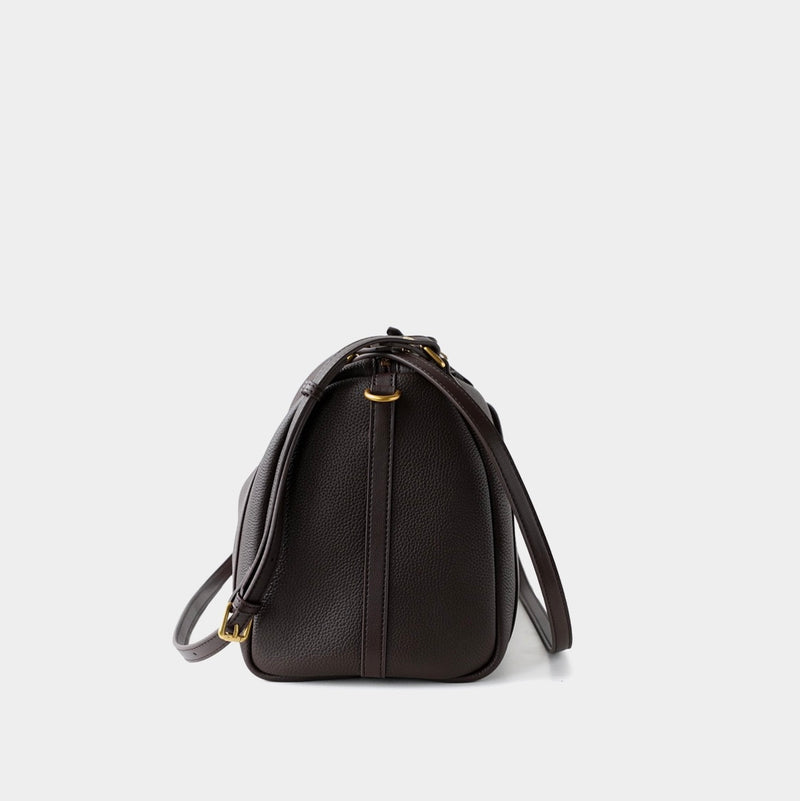 Full-Grain Leather bag | Boston pillow