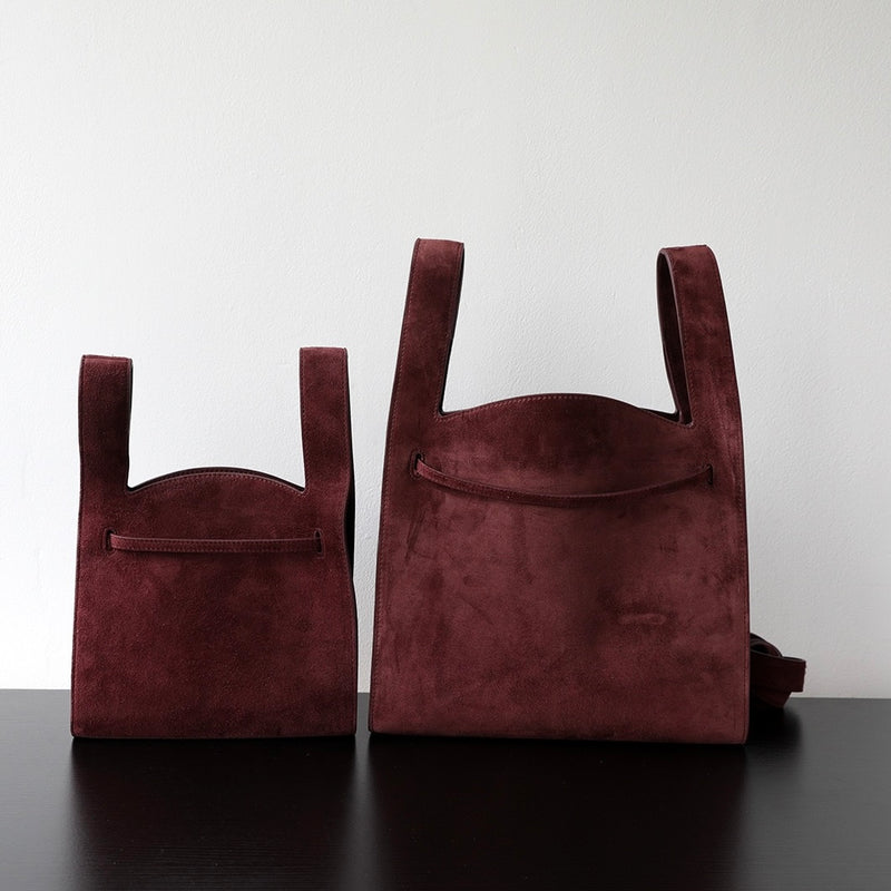 Suede Leather Tote Bag|Nomad