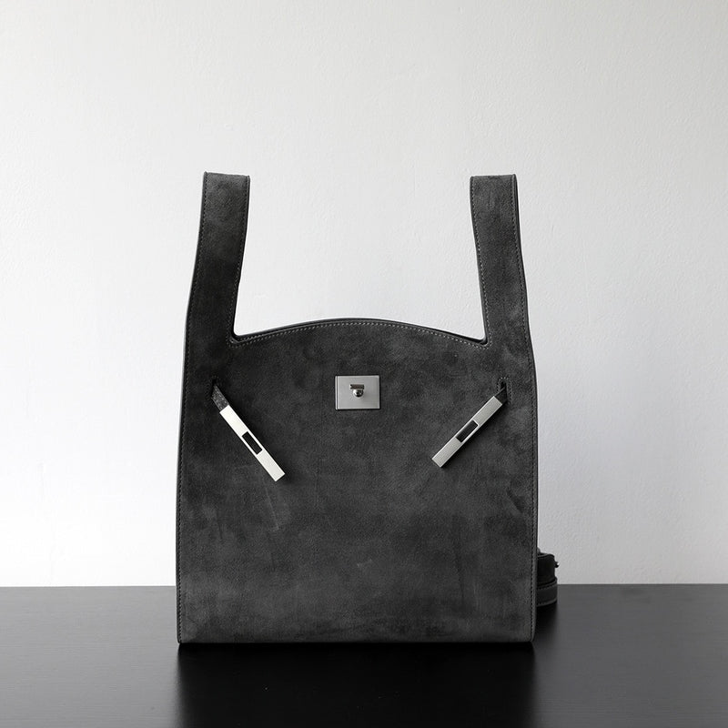 Suede Leather Tote Bag|Nomad