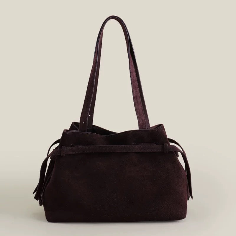 Full-grain leather | Terra Suede Bag
