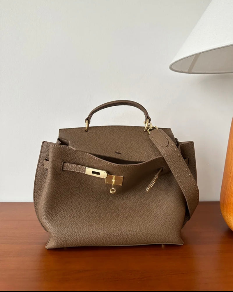 cowhide leather bag
