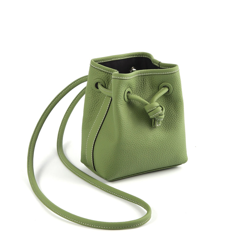 Leather Bucket bag
