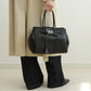 Split cowhide leather commuter tote bag | briefcase 5#