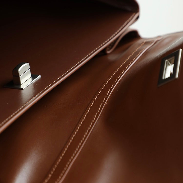 Canvas bag with cowhide leather | massif