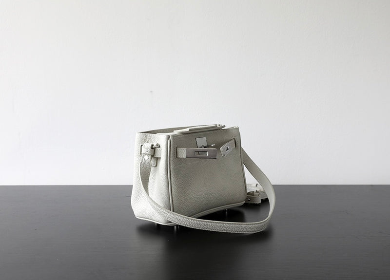 Full-grain Leather Bag | Tea