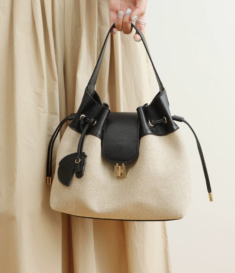 Linen Canvas and Full-Grain Leather | Belmont