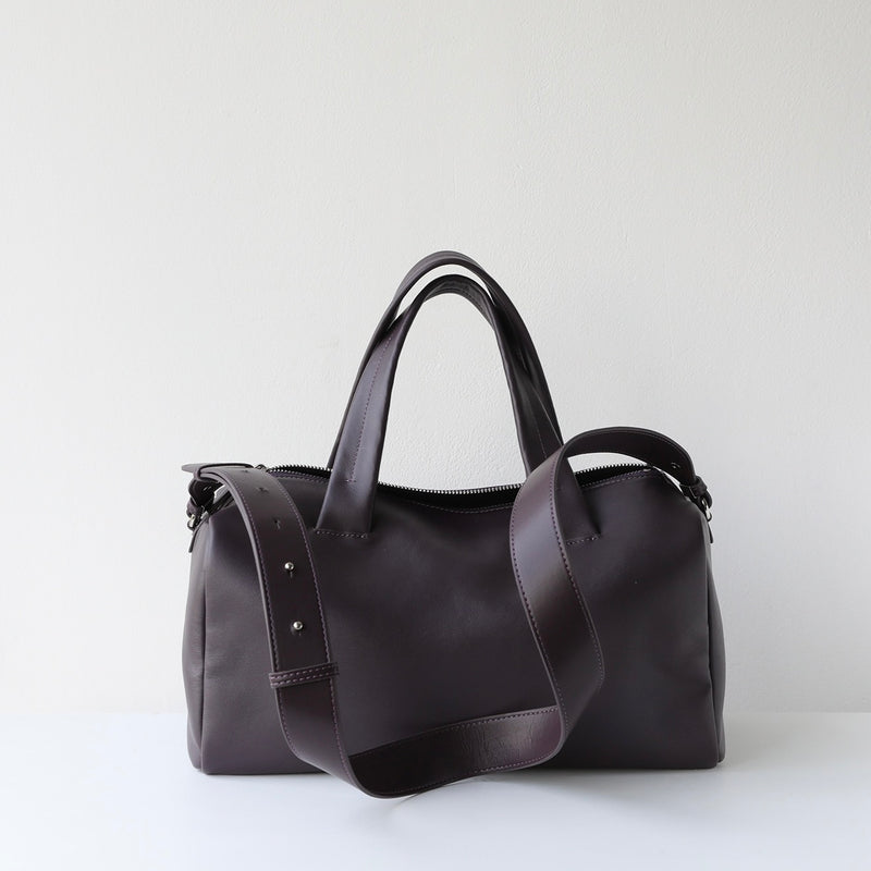 Full-Grain Leather Bag | Maison Boston