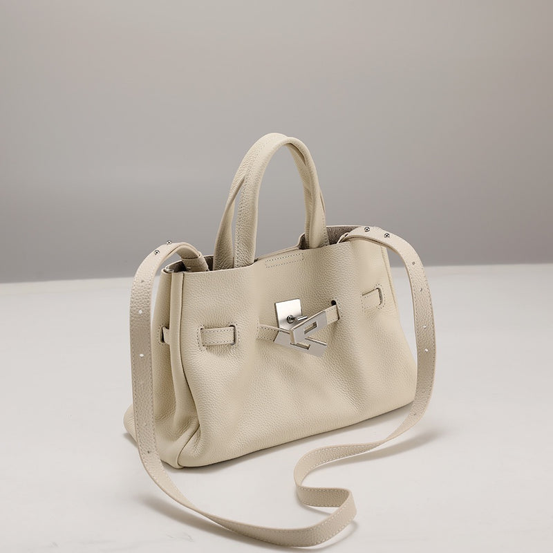 Full-Grain Leather Bag | Clouds