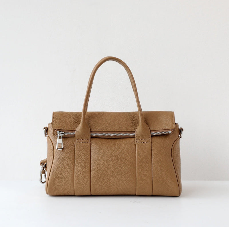 Full-Grain Leather Bag |  Togo Leather  | The Mercer