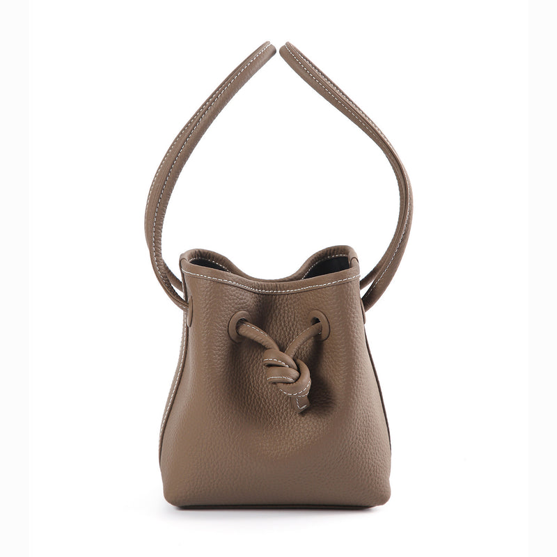 Leather Bucket bag