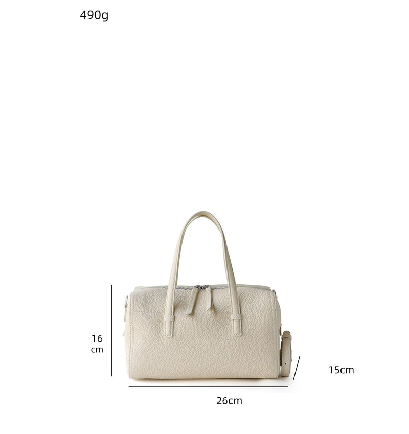 Full-grain leather | Elegant Boston